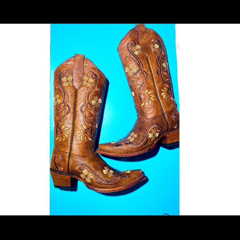 Floral Cowboy Boots